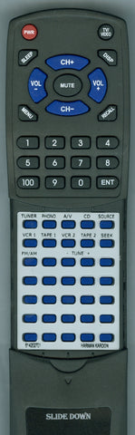 HARMAN KARDON 6142-02701 Replacement Remote