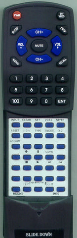 SANYO B22305 Replacement Remote