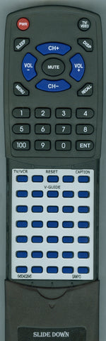 SANYO 6450402845 Replacement Remote