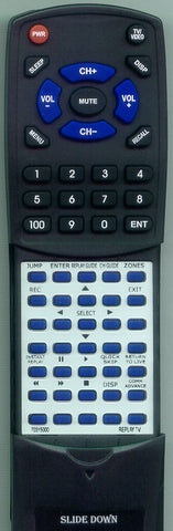 REPLAY-TV- RTV5504 Replacement Remote