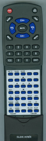 TOSHIBA 46WX800U Replacement Remote