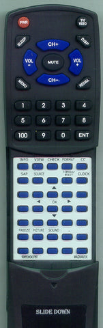 MAGNAVOX RC2023608 Replacement Remote