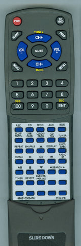 PHILIPS BTM63012 Replacement Remote