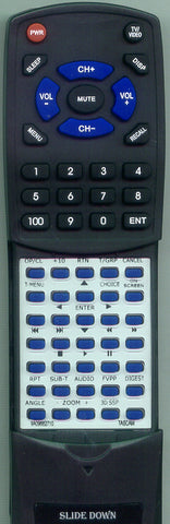 TASCAM DVD6500 Replacement Remote