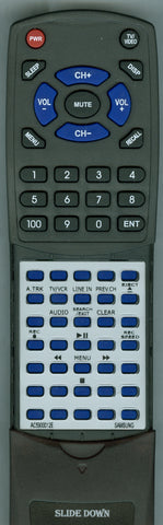 SAMSUNG SVD91 Replacement Remote