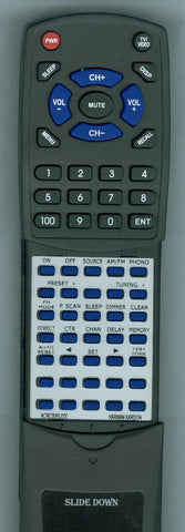 HARMAN-KARDON- RTACRC0055J000 Replacement Remote