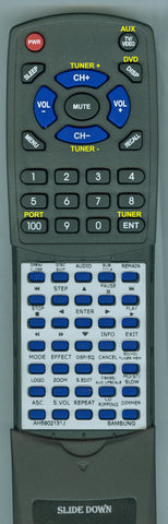 SAMSUNG HTTZ525 Replacement Remote