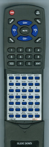 SAMSUNG HTBD3252T Replacement Remote