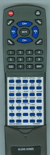 PIONEER AKB72913846LG Replacement Remote