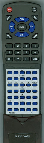 LG ANMR400H SILVER Replacement Remote