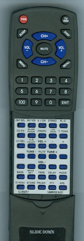 CAMBRIDGE AUDIO RTAZUR540RV1 Replacement Remote