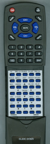 SAMSUNG LN32B650T1F Replacement Remote