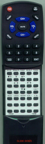 TOSHIBA BY730474 Replacement Remote