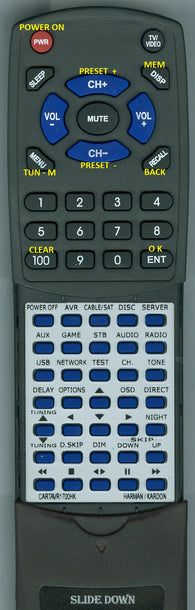 HARMAN KARDON AVR230C Replacement Remote