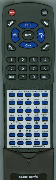 HARMAN KARDON AVR1710 Replacement Remote