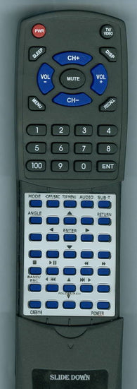 PIONEER AVH-1330NEX Replacement Remote