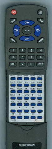 GPX D1816SIL Replacement Remote