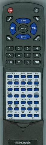 GPX DH109B Replacement Remote