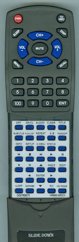 HARMAN-KARDON- DVD47 Replacement Remote