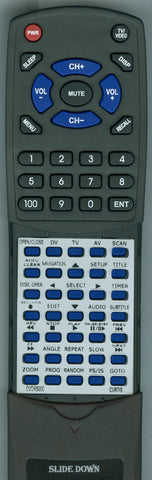 CURTIS INTERNATIONAL RTDVDR5000 Replacement Remote