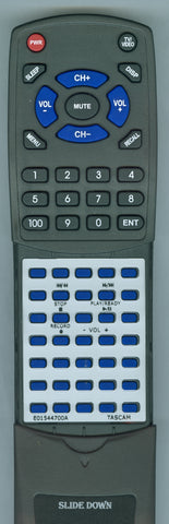 TASCAM-R E01544700A Replacement Remote