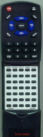 PANASONIC EUR641576 Replacement Remote
