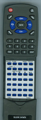 TECHNICS RTEUR64181 Replacement Remote