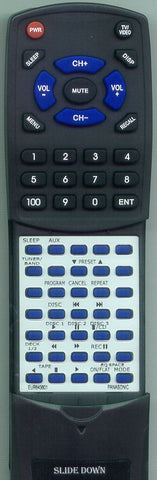 PANASONIC EUR643805 Replacement Remote