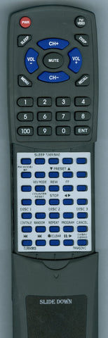 PANASONIC EUR643824 Replacement Remote