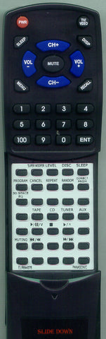PANASONIC EUR644853 Replacement Remote
