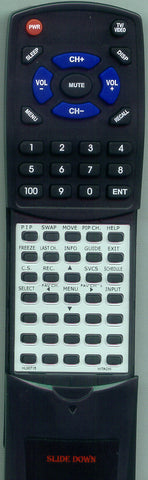 HITACHI 60SDX88BA Replacement Remote