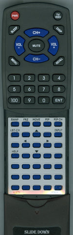 HITACHI CLU434VP Replacement Remote