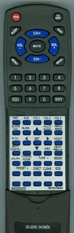 HARMAN KARDON RTJ54000504000 Replacement Remote
