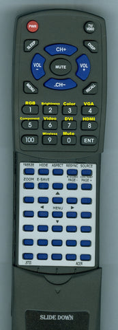 ACER--INSERT J6700 Replacement Remote