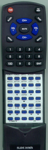 GPX KCLD8886DT WHITE Replacement Remote