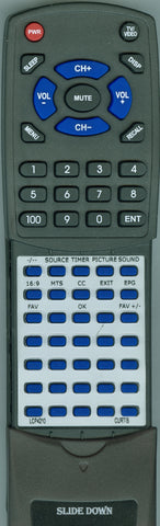 CURTIS INTERNATIONAL LCP4210 Replacement Remote