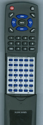 JVC LP20465015 Replacement Remote