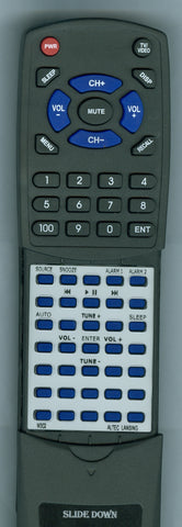 ALTEC LANSING RTM302 Replacement Remote