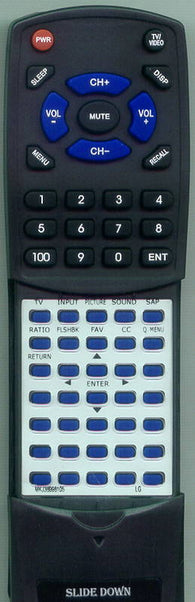 LG 22LG30UA Replacement Remote