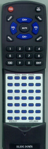 ALTEC-LANSING- MX5021 WHITE Replacement Remote