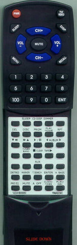 PANASONIC SCAK330 Replacement Remote