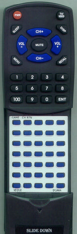 SYLVANIA RTNE121UE Replacement Remote
