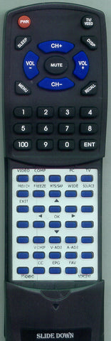 NORCENT 98KR7BDINENCF Replacement Remote