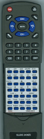 HARMAN KARDON RTRB30S00 Replacement Remote