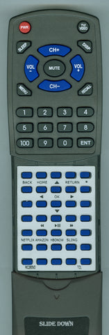 TCL 55US57 Replacement Remote