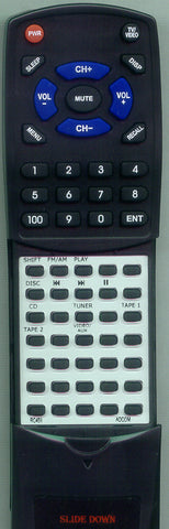 ADCOM RC45 Replacement Remote