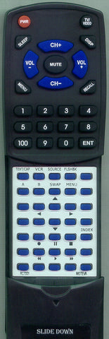 ZENITH 12414713 Replacement Remote