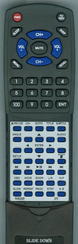 GPX REM-D200B-K Replacement Remote