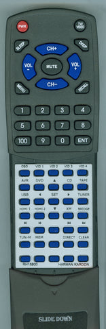 HARMAN-KARDON- RTRH15B00 Replacement Remote