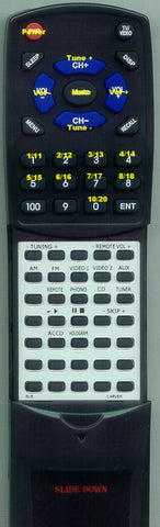 CARVER CT6 Replacement Remote